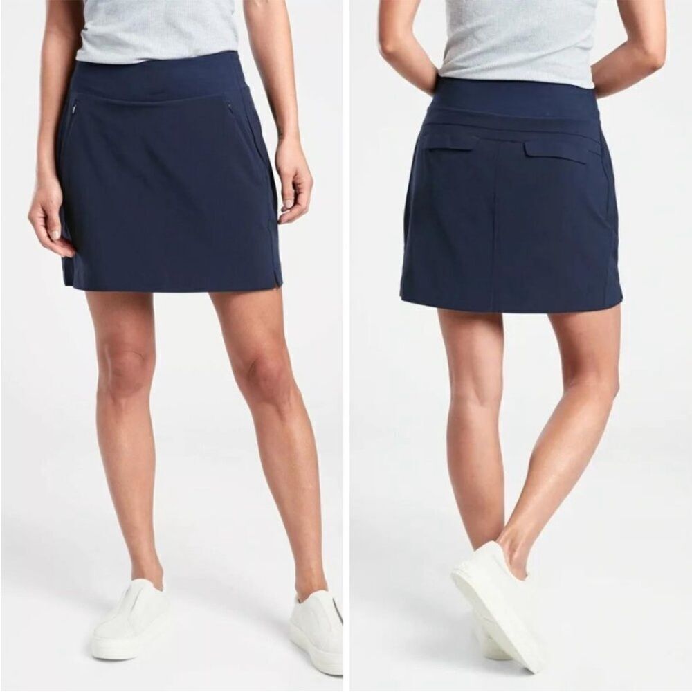 Athleta Navy Blue Active Skort